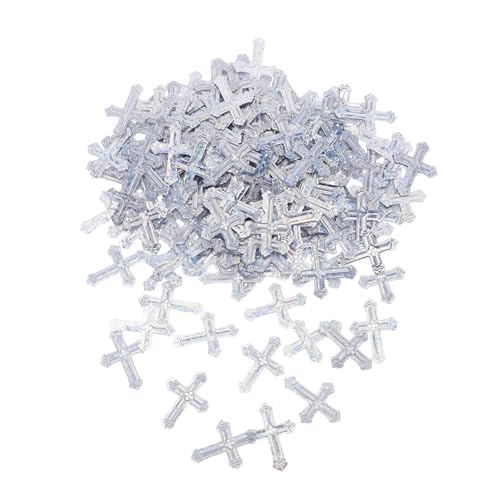 DOITOOL Kreuzkonfetti aus Kunststoff Silber Glänzend für Taufe Kommunion Hochzeit Shower Tischdeko Religiöse Feierlichkeiten Elegant und Langlebig DOITOOL Kreuzkonfetti aus Kunststoff Silber Glänzend für Taufe Kommunion Hochzeit Shower Tischdeko Religiöse Feierlichkeiten Elegant und Langlebig von DOITOOL