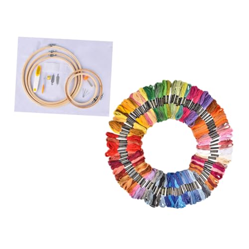 DOITOOL Kreuzstich Set Stickset Stickgarn Stickzubehör Set Kreuzstich Set DIY Stickerei Wollgarn DIY Stickzubehör Stickrahmen Polyester DOITOOL Kreuzstich Set Stickset Stickgarn Stickzubehör Set Kreuzstich Set DIY Stickerei Wollgarn DIY Stickzubehör Stickrahmen Polyester von DOITOOL