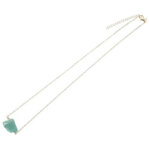 DOITOOL Kristallstein Halskette Damen Schmuck Anhänger Naturkristall Perlen Unregelmäßiger Rohstein Stil Zufällig für Party und Alltag DOITOOL Kristallstein Halskette Damen Schmuck Anhänger Naturkristall Perlen Unregelmäßiger Rohstein Stil Zufällig für Party und Alltag von DOITOOL