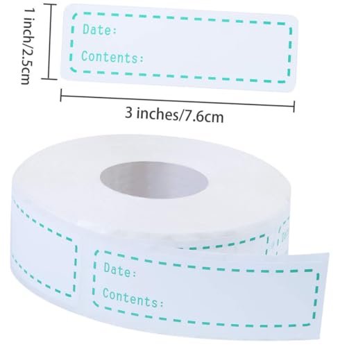 DOITOOL Küche Lebensmitteldatum Aufkleber Selbstklebend Grün Umweltfreundliches Papier Ablösbar Einfache Anwendung für Gefrier und Kühlschrankaufbewahrung DIY Klassifizierte Paste DOITOOL Küche Lebensmitteldatum Aufkleber Selbstklebend Grün Umweltfreundliches Papier Ablösbar Einfache Anwendung für Gefrier und Kühlschrankaufbewahrung DIY Klassifizierte Paste von DOITOOL