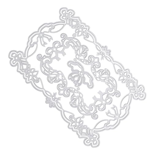 DOITOOL Lace Embossing Dies Carbonstahl Stanzform für Diy Grußkarten Scrapbooking und Projekte Verschiedene Feiertage und Besondere Anlässe von DOITOOL