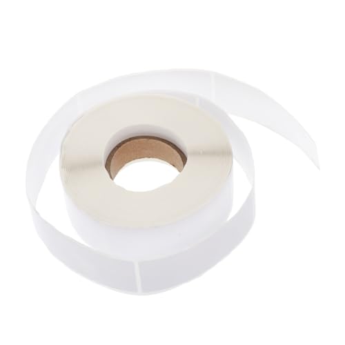 DOITOOL Leere Lebensmitteletiketten Selbstklebend Weiße Aufkleber zum Beschriften Praktische Klassifizierungsaufkleber für Haushalt Wiederablösbar Stark Haftend Vielseitig Einsetzbar von DOITOOL