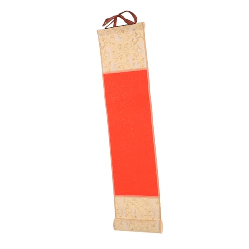 DOITOOL Leere Schriftrolle im Retro-Stil Papier Kalligraphie leere hängende Schriftrolle Schriftrollen calligraphy paper letter paper leere Gemälderolle Schriftrolle zeichnen Stoff rot DOITOOL Leere Schriftrolle im Retro-Stil Papier Kalligraphie leere hängende Schriftrolle Schriftrollen calligraphy paper letter paper leere Gemälderolle Schriftrolle zeichnen Stoff rot von DOITOOL