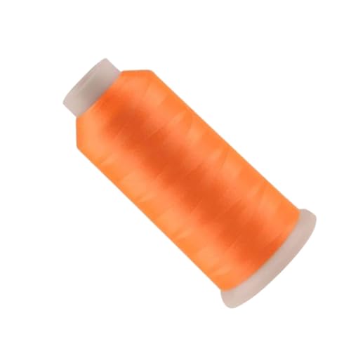 DOITOOL Leuchtendes Nähgarn Yards Umweltfreundlicher Reißfester Stickfaden für Kreative Projekte Leuchtet Stunden im Dunkeln für Kleidung und Accessoires Orange von DOITOOL