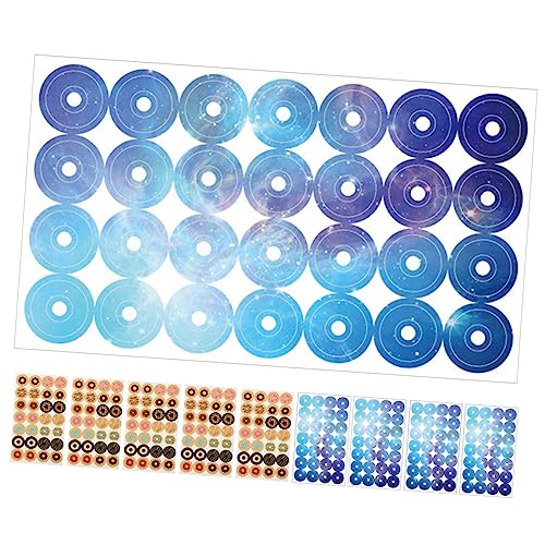 DOITOOL Lochverstärkungssticker Selbstklebende Aufkleber für Loseblatt Papier Dekorative Designs für Scrapbooking und Bastelarbeiten zur Reparatur und Verschönerung DOITOOL Lochverstärkungssticker Selbstklebende Aufkleber für Loseblatt Papier Dekorative Designs für Scrapbooking und Bastelarbeiten zur Reparatur und Verschönerung von DOITOOL