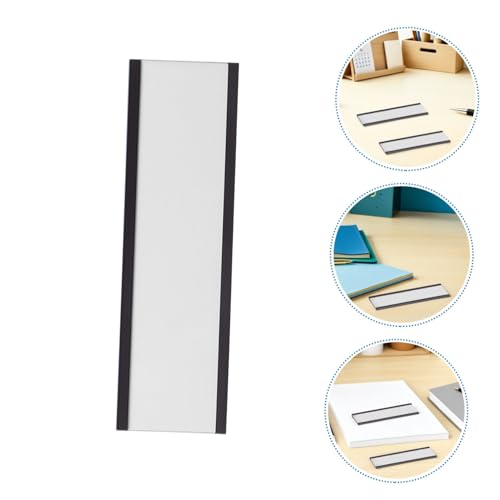 DOITOOL Magnetischer Etikettenhalter Magnetische Werkzeugkastenetiketten Channel Magnetic Etiketthalter magnetische Etikettentaschen Etikettenhalter für Schubladen Weicher Magnet aus Gummi DOITOOL Magnetischer Etikettenhalter Magnetische Werkzeugkastenetiketten Channel Magnetic Etiketthalter magnetische Etikettentaschen Etikettenhalter für Schubladen Weicher Magnet aus Gummi von DOITOOL