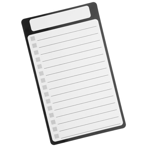 DOITOOL Magnetischer Notizblock für Kühlschrank Abwischbares Whiteboard für Einkaufsliste und To Do Listen Notizbrett mit Magnet für Büro und Zuhause von DOITOOL