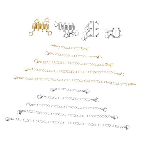 DOITOOL Magnetischer Schmuckverschluss Teilig Magnetischer Kettenverschluss für Halsketten Armbänder und Fußketten mit Elegantem Zylindrischem Design Langlebig und Einfach zu Bedienen DOITOOL Magnetischer Schmuckverschluss Teilig Magnetischer Kettenverschluss für Halsketten Armbänder und Fußketten mit Elegantem Zylindrischem Design Langlebig und Einfach zu Bedienen von DOITOOL
