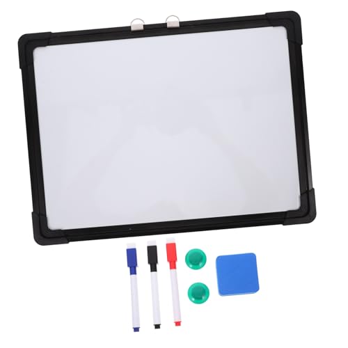 DOITOOL Magnetisches Doppelseitiges Whiteboard Abwischbar mit Radiergummi und Stiften für Büro Schule und Zuhause Notizboard für Schnelle Notizen und Erinnerungen DOITOOL Magnetisches Doppelseitiges Whiteboard Abwischbar mit Radiergummi und Stiften für Büro Schule und Zuhause Notizboard für Schnelle Notizen und Erinnerungen von DOITOOL