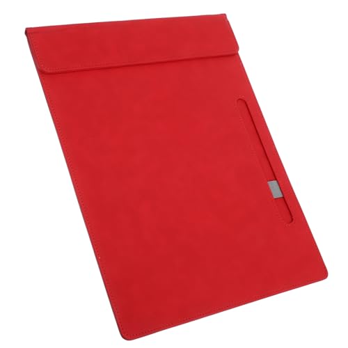 DOITOOL Magnetisches Schreibblock Bretter Tafel Die faltbar Schreibwaren Planke Büro-Klemmbrett magnetisch Menü Zwischenablage tragbares Klemmbrett tragbares Schreib-Klemmbrett Pu rot DOITOOL Magnetisches Schreibblock Bretter Tafel Die faltbar Schreibwaren Planke Büro-Klemmbrett magnetisch Menü Zwischenablage tragbares Klemmbrett tragbares Schreib-Klemmbrett Pu rot von DOITOOL