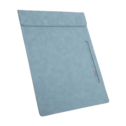 DOITOOL Magnetisches Schreibblock falten Die Zwischenablage mit Stifthalter faltbar Größe Klemmbretter schreiben magnetische Klemmbretter Menü Zwischenablage Konferenz-Schreibtafel Pu Blau von DOITOOL