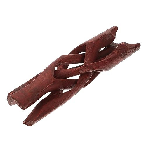 DOITOOL Mehrzweck Stativhalter Holz Abalone Display Halter Schlangenform Stativ für Kristallkugeln und Weihrauch Hochwertiger Holzständer als von DOITOOL
