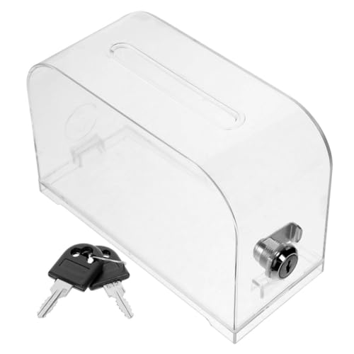 DOITOOL Meinungsstimmabschied Behälter Für Bürokarten Kartenhalter Fürs Büro Visitenkartenetui Buissnes Kartenorganisator Handelskarteninhaber Aufbewahrungsbox Für Karten Acryl Transparent DOITOOL Meinungsstimmabschied Behälter Für Bürokarten Kartenhalter Fürs Büro Visitenkartenetui Buissnes Kartenorganisator Handelskarteninhaber Aufbewahrungsbox Für Karten Acryl Transparent von DOITOOL