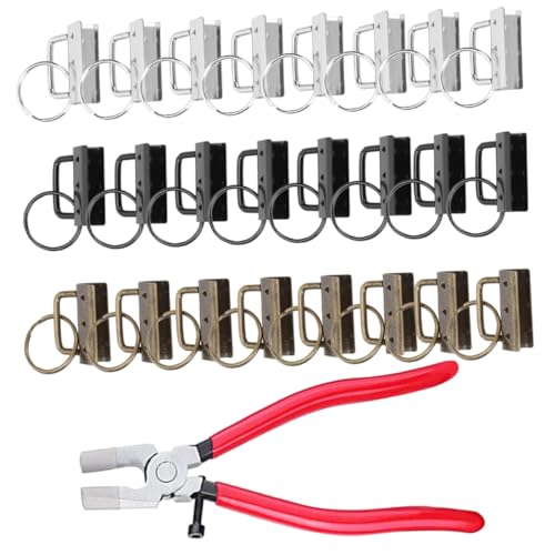 DOITOOL Metall Schlüsselring Teilig mit Farben Endkappen für Bänder DIY Schlüsselanhänger Clips Inklusive Zange für Armbänder Halsketten Lanyards und Bastelarbeiten DOITOOL Metall Schlüsselring Teilig mit Farben Endkappen für Bänder DIY Schlüsselanhänger Clips Inklusive Zange für Armbänder Halsketten Lanyards und Bastelarbeiten von DOITOOL