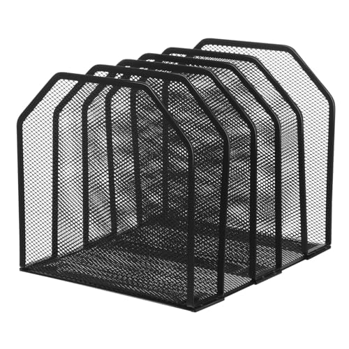 DOITOOL Metall Schreibtisch Organizer mit Fächern Vertikaler Briefhalter und Ablage für Büro Home Office und Schule Robuster Moderner Desktop Aufbewahrer für Papiere und Ordner DOITOOL Metall Schreibtisch Organizer mit Fächern Vertikaler Briefhalter und Ablage für Büro Home Office und Schule Robuster Moderner Desktop Aufbewahrer für Papiere und Ordner von DOITOOL
