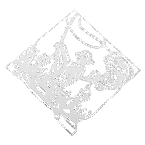 DOITOOL Metall Stanzform Angeln Diy Cutting Die Prägeschablone für Karten Scrapbooking Album Basteln Langlebig Wiederverwendbar Präzise Schnittform für Papierkunst DOITOOL Metall Stanzform Angeln Diy Cutting Die Prägeschablone für Karten Scrapbooking Album Basteln Langlebig Wiederverwendbar Präzise Schnittform für Papierkunst von DOITOOL