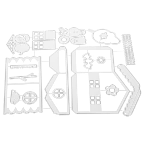 DOITOOL Metall Stanzform für Halloween DIY Gestanzt für Kartenherstellung Kinderfreundlich Kreativität und Intelligenz Fördern Bastelzubehör für Grußkarten und von DOITOOL