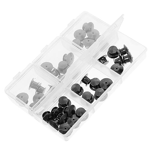DOITOOL Metallnadelrücken Mehrzweckstift Rückverriegelung für Broschen Sicherer Halt Einfach zu Bedienen Reibungsloses Öffnen und Schließen für Schmuck DOITOOL Metallnadelrücken Mehrzweckstift Rückverriegelung für Broschen Sicherer Halt Einfach zu Bedienen Reibungsloses Öffnen und Schließen für Schmuck von DOITOOL