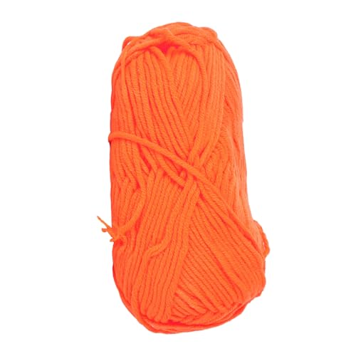 DOITOOL Milch-Baumwoll-Garn Baumwollgarn Stricken häkeln Gewebte klobig süßes Kuschelgarn Häkelgarn gehäkelt Schüttgut Baumwolle Strickgarn von DOITOOL