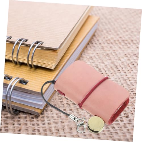 DOITOOL Mini Notizblock Notebook Handliches Schreibheft für Schule und Büro Kompakte Matte Wachshaut in Weinrot für Notizen Planungen und Geschenke DOITOOL Mini Notizblock Notebook Handliches Schreibheft für Schule und Büro Kompakte Matte Wachshaut in Weinrot für Notizen Planungen und Geschenke von DOITOOL