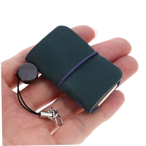 DOITOOL Mini Notizbuch Handliches Notizblock Ölwachshülle Dunkelblau Kompaktes Bürobedarf für Schüler und Büroangestellte für Zuhause und Unterwegs DOITOOL Mini Notizbuch Handliches Notizblock Ölwachshülle Dunkelblau Kompaktes Bürobedarf für Schüler und Büroangestellte für Zuhause und Unterwegs von DOITOOL