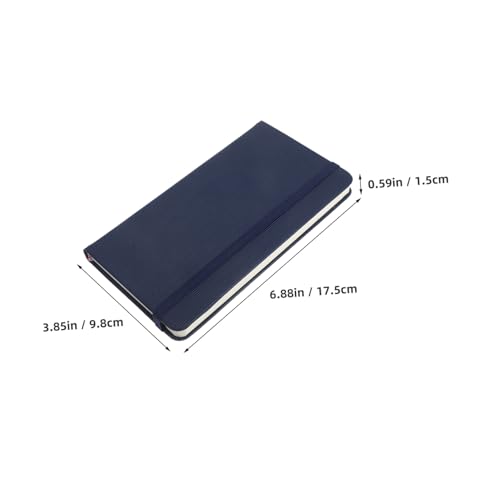 DOITOOL Mini Pocket Notizbuch mit Elastischem Verschluss Stabiles Hardcover Flachliegend Kleines Tagebuch für Notizen Listen und Erinnerungen Dunkelblau für Schule Büro und Unterwegs DOITOOL Mini Pocket Notizbuch mit Elastischem Verschluss Stabiles Hardcover Flachliegend Kleines Tagebuch für Notizen Listen und Erinnerungen Dunkelblau für Schule Büro und Unterwegs von DOITOOL