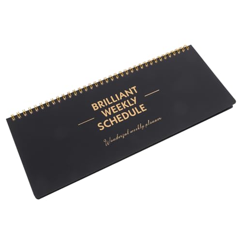 DOITOOL Monatsplaner Notizblock Business Planning Notebook Woche Täglich Veranstalter Agenda -notizbilder Kalender-notizbuch Wöchentlich Studentenplaner Arbeiten Black Eisen DOITOOL Monatsplaner Notizblock Business Planning Notebook Woche Täglich Veranstalter Agenda -notizbilder Kalender-notizbuch Wöchentlich Studentenplaner Arbeiten Black Eisen von DOITOOL