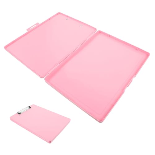 DOITOOL Multifunktionale Schreibunterlage für Büro Tragbares Dokumenten Clipboard mit Aufbewahrungsbox mit Clip für Organisation von Unterlagen Verbessert die Arbeitseffizienz Leicht zu von DOITOOL