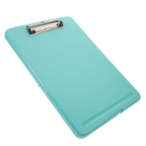 DOITOOL Multifunktionale Schreibunterlage mit Aufbewahrungsbox Klappbare Stabile Clipboard aus Robustem Material für Büro Schule von DOITOOL