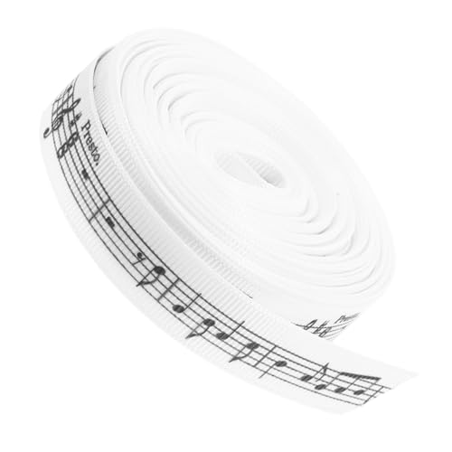 DOITOOL Musikband Verzierungen Für Das Handwerk Feiertagsbänder Musiknotenbänder Packband Vorhanden Dekoratives Band Bastelbänder Hochzeitsband Festliches Band Polyester DOITOOL Musikband Verzierungen Für Das Handwerk Feiertagsbänder Musiknotenbänder Packband Vorhanden Dekoratives Band Bastelbänder Hochzeitsband Festliches Band Polyester von DOITOOL