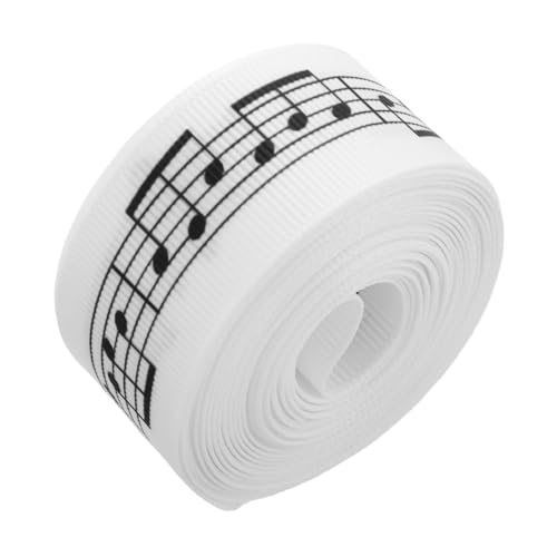 DOITOOL Musiknoten Geschenkband Yards Satinband mit Notenmuster Langlebiges Geschenkverpackungsband Glatt und Faltenresistent Einfach zu Wickeln für Geburtstags Weihnachtsgeschenke DOITOOL Musiknoten Geschenkband Yards Satinband mit Notenmuster Langlebiges Geschenkverpackungsband Glatt und Faltenresistent Einfach zu Wickeln für Geburtstags Weihnachtsgeschenke von DOITOOL