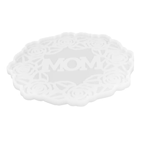 DOITOOL Muttertag Silikon Untersetzer Gießform DIY Wreath Design Leicht Entformbar und Reinigbar für Tischmatten und Bastelprojekte mit Freunden DOITOOL Muttertag Silikon Untersetzer Gießform DIY Wreath Design Leicht Entformbar und Reinigbar für Tischmatten und Bastelprojekte mit Freunden von DOITOOL
