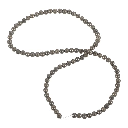 DOITOOL Natürliche Pyrit Perlen Rund Edelstein Schmuckperlen für DIY Schmuckherstellung Armbänder Halsketten Bastelmaterial ca Leicht und Langlebig DOITOOL Natürliche Pyrit Perlen Rund Edelstein Schmuckperlen für DIY Schmuckherstellung Armbänder Halsketten Bastelmaterial ca Leicht und Langlebig von DOITOOL