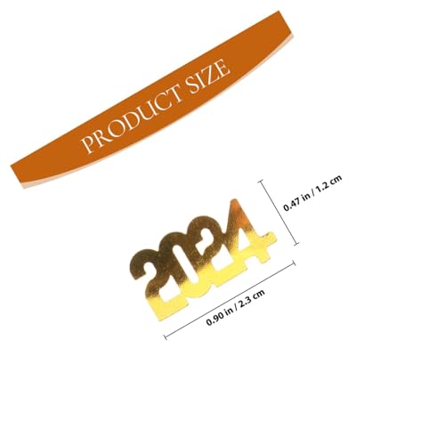 DOITOOL Neujahrs-konfetti Gold Dekoratives Partyzubehör für Tisch Geschenkdekoration Vielseitige Streudeko für Silvester Themenpartys und Festliche Jahreswechsel-feiern DOITOOL Neujahrs-konfetti Gold Dekoratives Partyzubehör für Tisch Geschenkdekoration Vielseitige Streudeko für Silvester Themenpartys und Festliche Jahreswechsel-feiern von DOITOOL