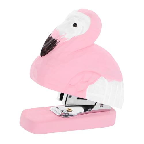 DOITOOL Niedlicher Flamingo Holz Tischhefter Handlicher Mini Büroklammerspender Funktionaler Schreibtisch Dekoartikel Stilvolles Büro Zuhause DOITOOL Niedlicher Flamingo Holz Tischhefter Handlicher Mini Büroklammerspender Funktionaler Schreibtisch Dekoartikel Stilvolles Büro Zuhause von DOITOOL