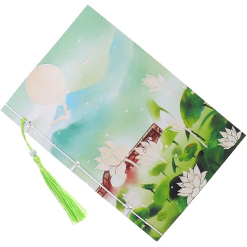 DOITOOL Notizbuch mit Chinesischem Aquarell Design für Schule Büro und Reisen Hochwertiges Handgefertigtes Schreibjournal für Schüler Lehrer und von DOITOOL