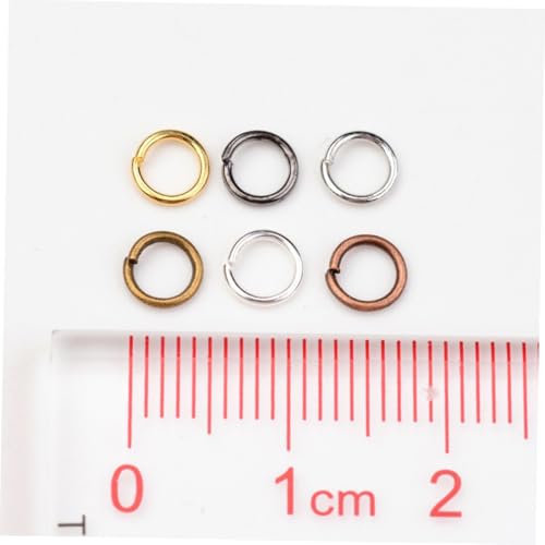 DOITOOL Offene Jump Rings Metallringe zum Basteln für Halsketten Ohrringe Armbänder DIY Schmuckherstellung in Gemischten Farben Langlebige Eisen Verbindungselemente für Schmuck und DOITOOL Offene Jump Rings Metallringe zum Basteln für Halsketten Ohrringe Armbänder DIY Schmuckherstellung in Gemischten Farben Langlebige Eisen Verbindungselemente für Schmuck und von DOITOOL