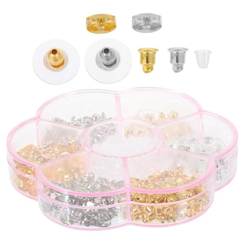 DOITOOL Ohrstecker Und Ohrstecker Zubehör Ohrringverschlüsse Für Ohrstecker Ohrringheberverschlüsse Einfache Ohrringverschlüsse Ohrstecker Ohrstecker Und Verschlüsse Silica Gel von DOITOOL