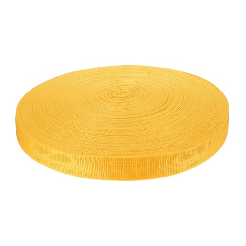 DOITOOL PP Webbing Strap Gelb Multi Purpose Band für Diy Taschen Kleidung Hüte Langlebig und Leicht Zuschneidbar für Verschiedene Anwendungen Yards Rolle DOITOOL PP Webbing Strap Gelb Multi Purpose Band für Diy Taschen Kleidung Hüte Langlebig und Leicht Zuschneidbar für Verschiedene Anwendungen Yards Rolle von DOITOOL