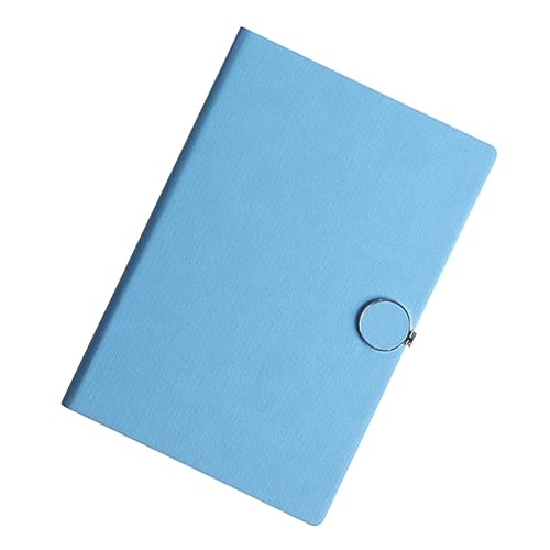 DOITOOL PU Notizbuch mit Ringverschluss Blaues Memo Pad für Zuhause Schule und Büro Schreiben Notieren und von Ideen und Erinnerungen DOITOOL PU Notizbuch mit Ringverschluss Blaues Memo Pad für Zuhause Schule und Büro Schreiben Notieren und von Ideen und Erinnerungen von DOITOOL