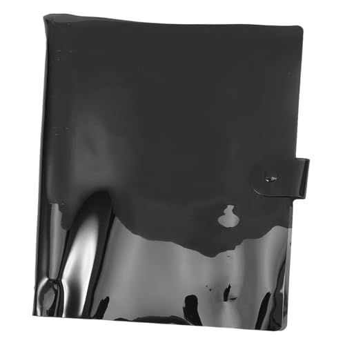 DOITOOL PVC Ordner Transparent Schwarz mit Druckknopfverschluss Nachfüllbarer Planer Umschlag Lose Notizbuch Schutzhülle für Schule Büro und Persönliche Organisation DOITOOL PVC Ordner Transparent Schwarz mit Druckknopfverschluss Nachfüllbarer Planer Umschlag Lose Notizbuch Schutzhülle für Schule Büro und Persönliche Organisation von DOITOOL