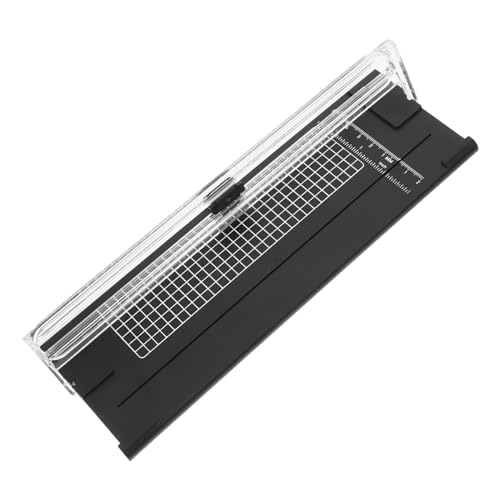 DOITOOL Papierschneider Fotokantenschneider Werkzeug zum Schneiden von Büropapier Fotorahmen-Schneidegerät Fotoschneider Foto-Cutter-Tool Bastelpapier-Trainingsgerät Plastik Schwarz DOITOOL Papierschneider Fotokantenschneider Werkzeug zum Schneiden von Büropapier Fotorahmen-Schneidegerät Fotoschneider Foto-Cutter-Tool Bastelpapier-Trainingsgerät Plastik Schwarz von DOITOOL
