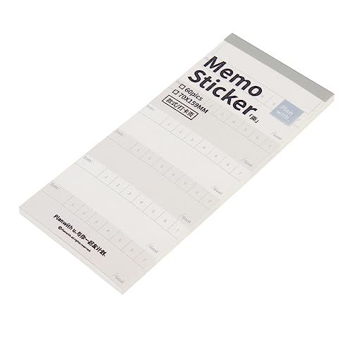 DOITOOL Planer Haftnotiz bunt Buchseite Erwachsene Memo Registerkarten für Bücher Registerkarten für Seitenmarkierungen Buchaufkleber planen Notizaufkleber Papier Blue von DOITOOL