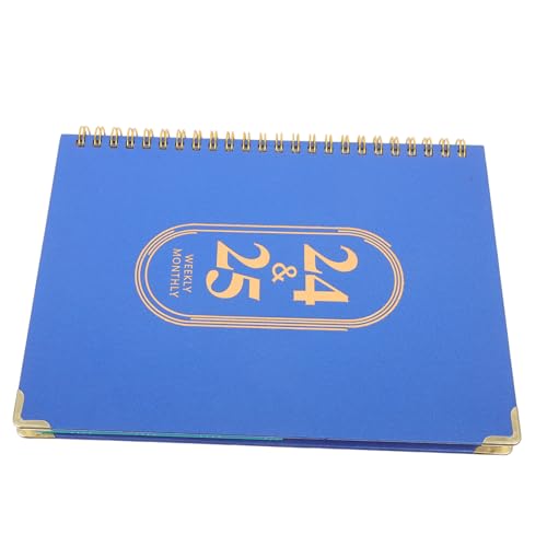 DOITOOL Planer Organisatoren einfach Spiral- akademisch Büro wöchentlich monatlich notizbuch Notizbücher Schreibbuch Zeitmanagement -Notizblock Haushaltszubehör Papier Blue DOITOOL Planer Organisatoren einfach Spiral- akademisch Büro wöchentlich monatlich notizbuch Notizbücher Schreibbuch Zeitmanagement -Notizblock Haushaltszubehör Papier Blue von DOITOOL