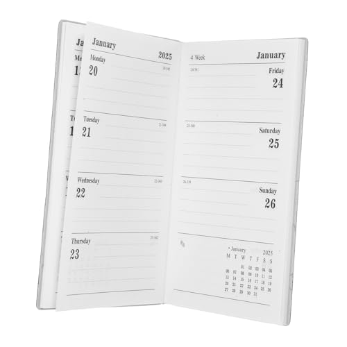 DOITOOL Planer mit Holografischem Sternen Notizblock Schlanker Hardcover Terminplaner für Schüler und Zuhause Farbenfrohes Design für Effektives Zeitmanagement von DOITOOL