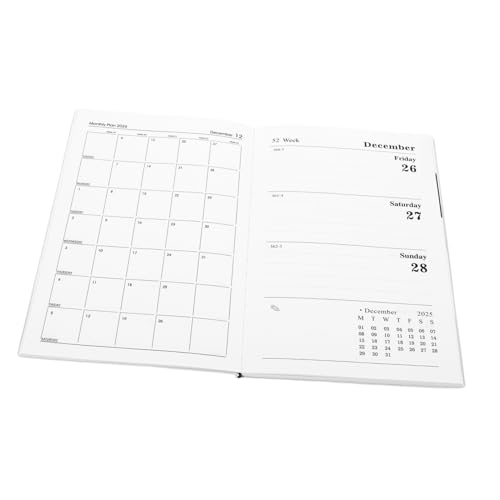 DOITOOL Planer mit PU Lederhülle Kompakter Wochen und Monatskalender für Fitness und Aufgabenplanung Smudge Resistente Vielseitiges Notizbuch für Zielsetzung Budget und Mahlzeitenplanung DOITOOL Planer mit PU Lederhülle Kompakter Wochen und Monatskalender für Fitness und Aufgabenplanung Smudge Resistente Vielseitiges Notizbuch für Zielsetzung Budget und Mahlzeitenplanung von DOITOOL