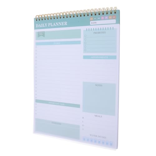 DOITOOL Planungsnotizblock Tagesplaner-Notizbuch notizblock auflisten Notizblöcke für die Arbeit arbeiten Büro-Notizblock mit Spiral-Wochenplaner tägliches notizbuch Trainingsplaner Papier DOITOOL Planungsnotizblock Tagesplaner-Notizbuch notizblock auflisten Notizblöcke für die Arbeit arbeiten Büro-Notizblock mit Spiral-Wochenplaner tägliches notizbuch Trainingsplaner Papier von DOITOOL