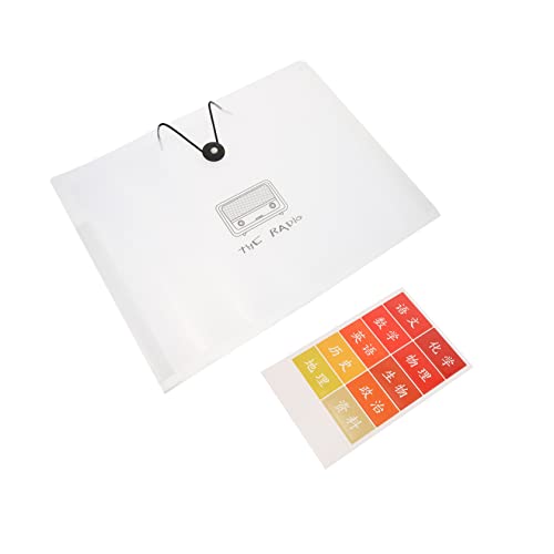 DOITOOL Portable Fächermappe für Dokumente Organizer Design für Schule und Büro Teiliges für Effiziente Aufbewahrung und Ordnung DOITOOL Portable Fächermappe für Dokumente Organizer Design für Schule und Büro Teiliges für Effiziente Aufbewahrung und Ordnung von DOITOOL