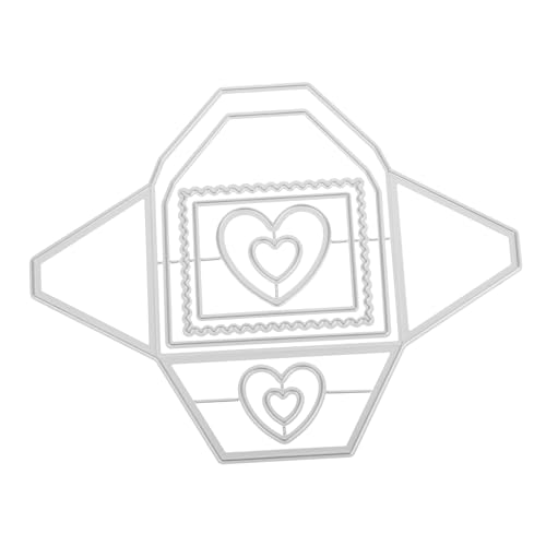 DOITOOL Präzise Metall-stanzformen für Kartengestaltung Hintergrundrahmen Stanzschablonen für Scrapbooking DIY Album Karten Umschläge Papierhandwerk DOITOOL Präzise Metall-stanzformen für Kartengestaltung Hintergrundrahmen Stanzschablonen für Scrapbooking DIY Album Karten Umschläge Papierhandwerk von DOITOOL