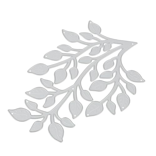 DOITOOL Präzise Metallstanze Blattmotiv Stanzform aus Kohlenstoffstahl DIY Schneidewerkzeug für Scrapbooking Kartenherstellung Bastelprojekte Geeignet für Anfänger und Profis von DOITOOL